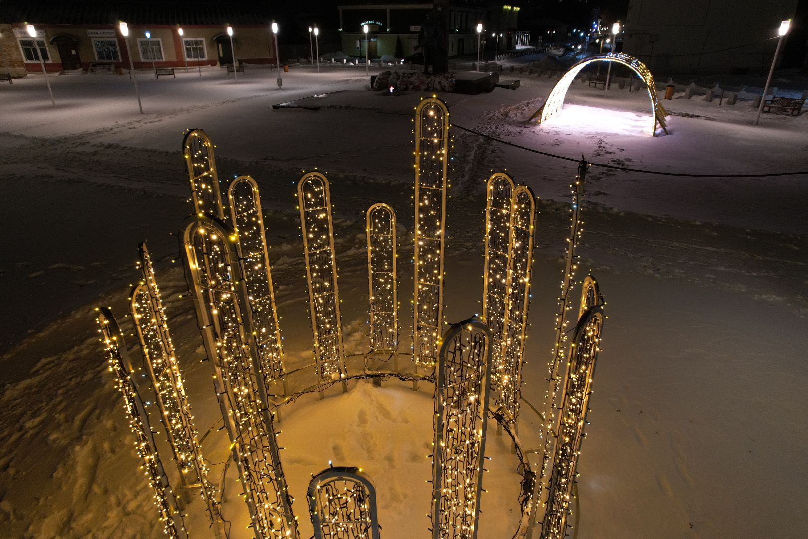 видео с коптера,