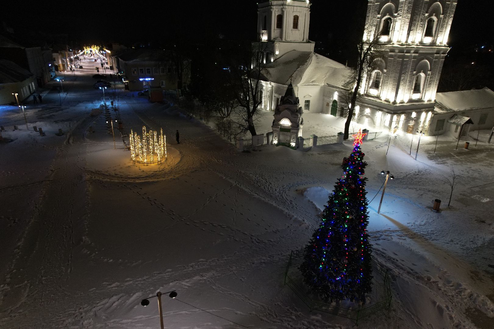видео с коптера,