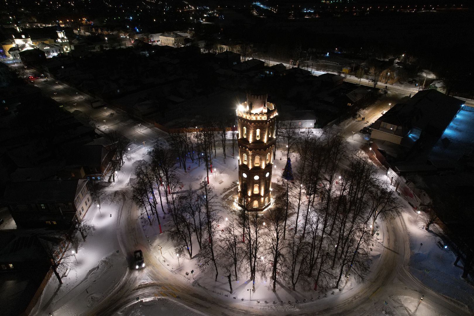 видео с коптера,