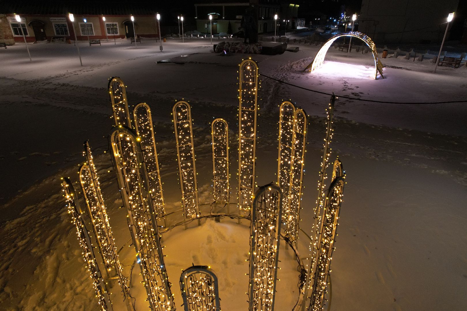 видео с коптера,