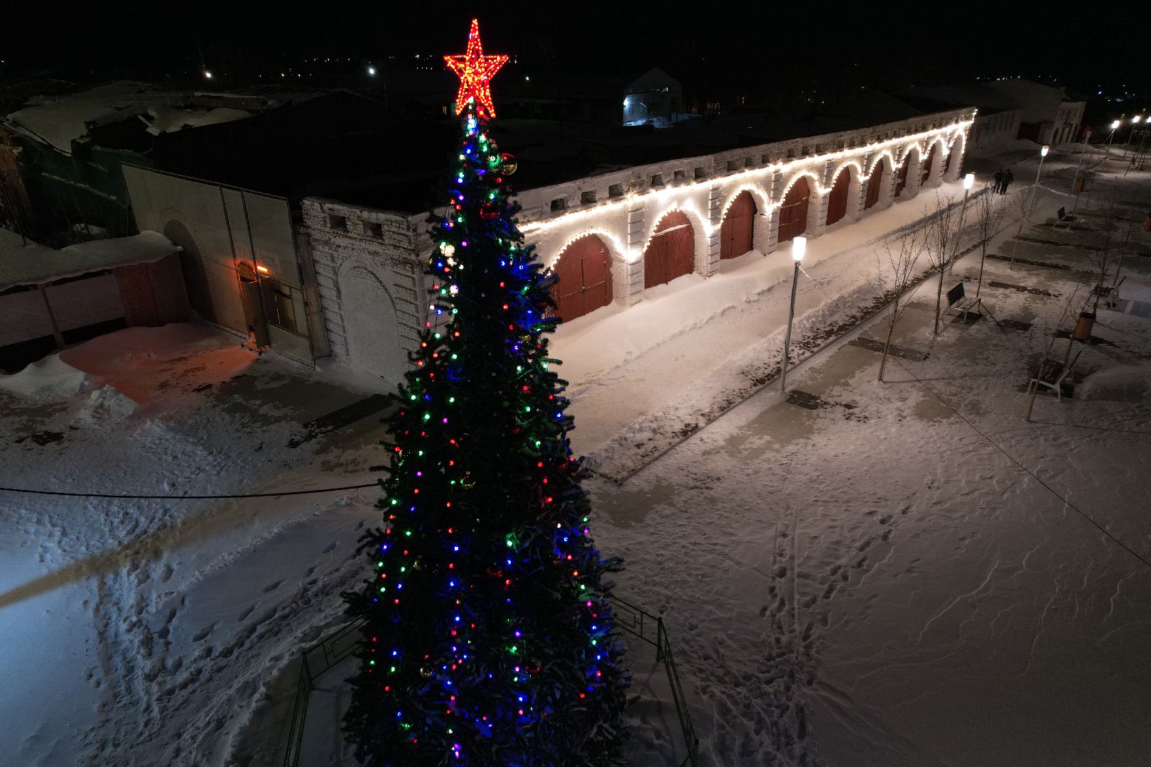 видео с коптера,