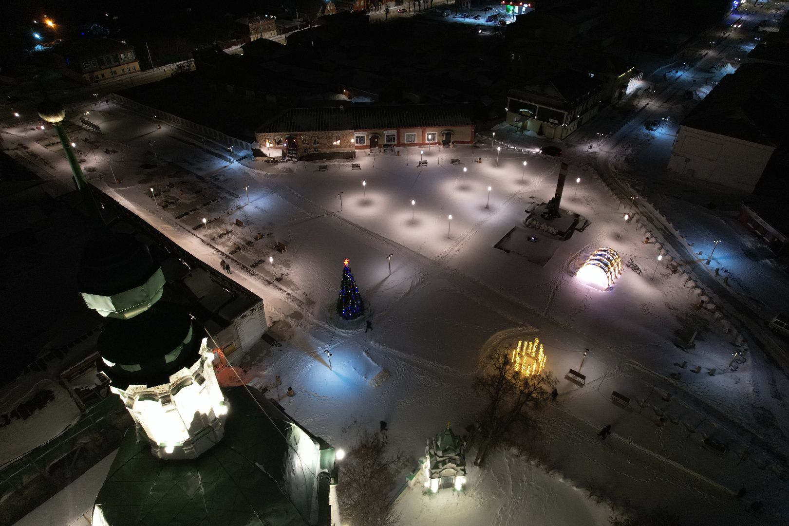 видео с коптера,