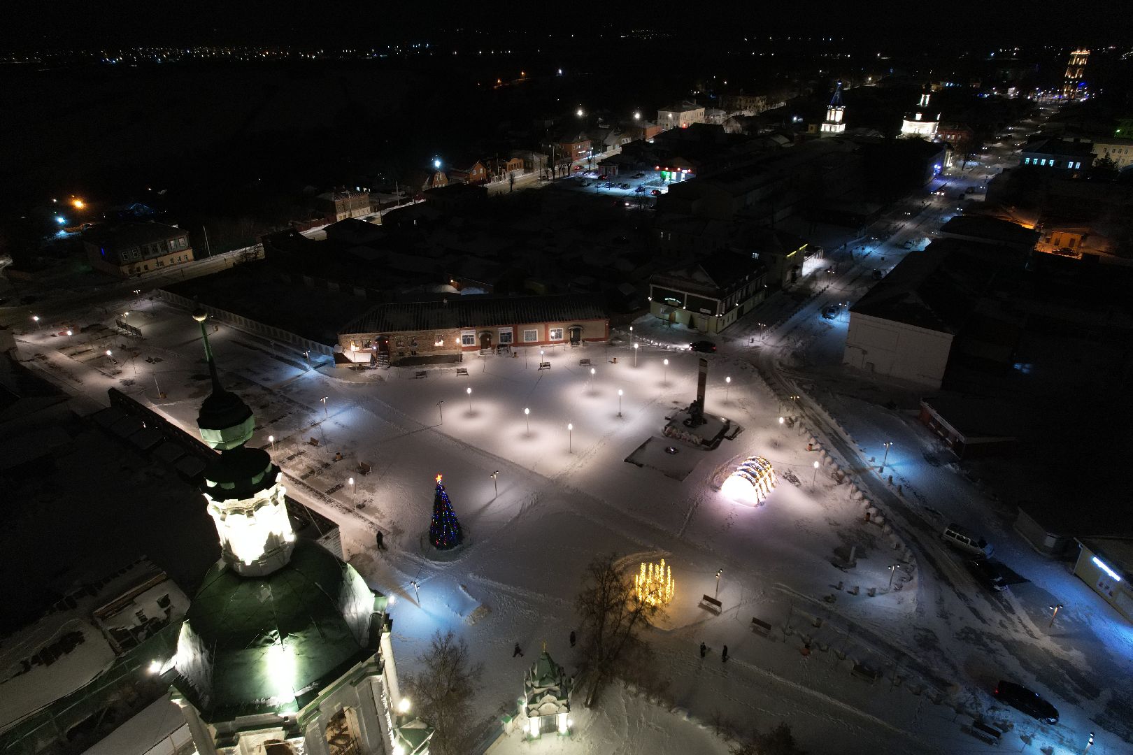 видео с коптера,