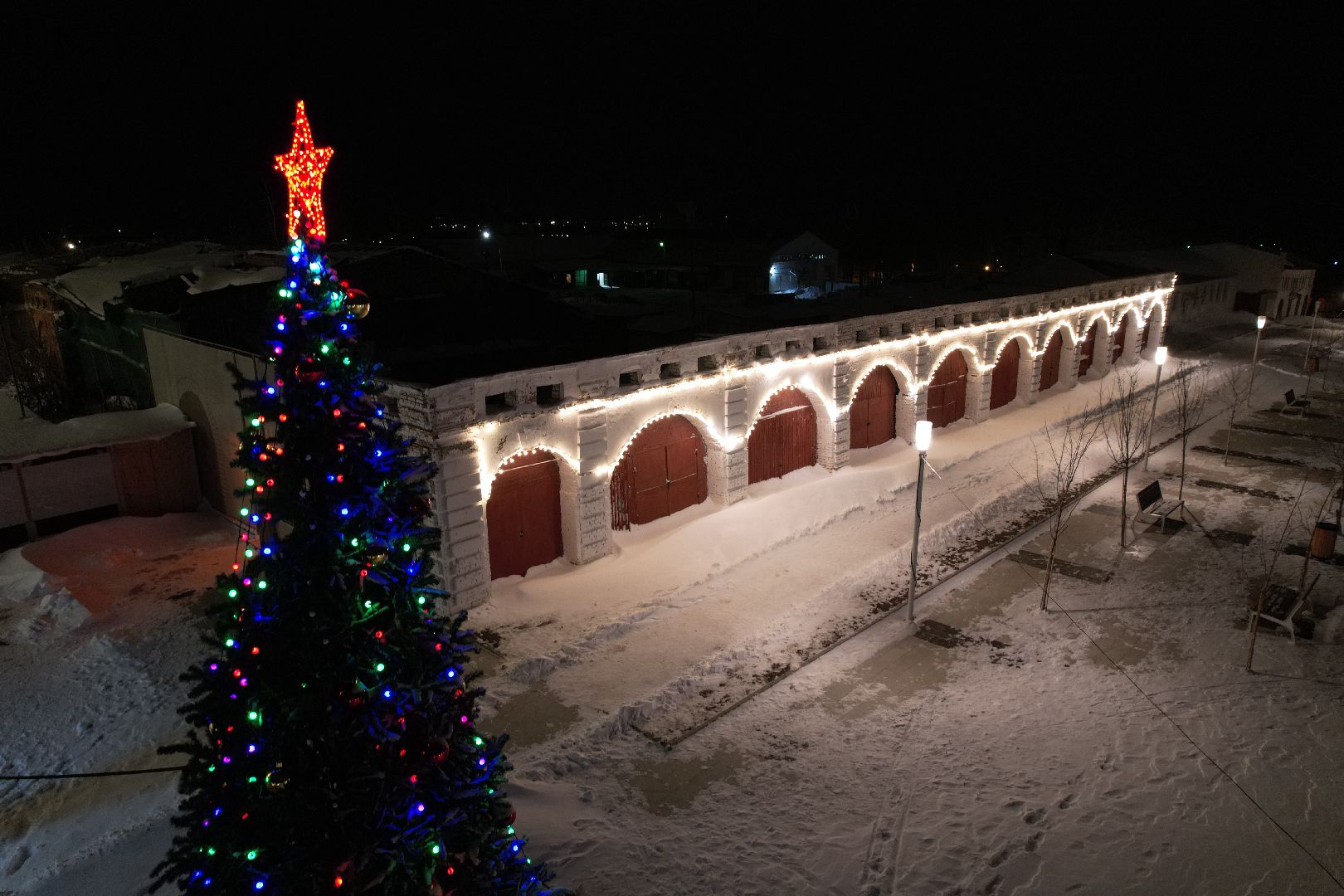 видео с коптера,
