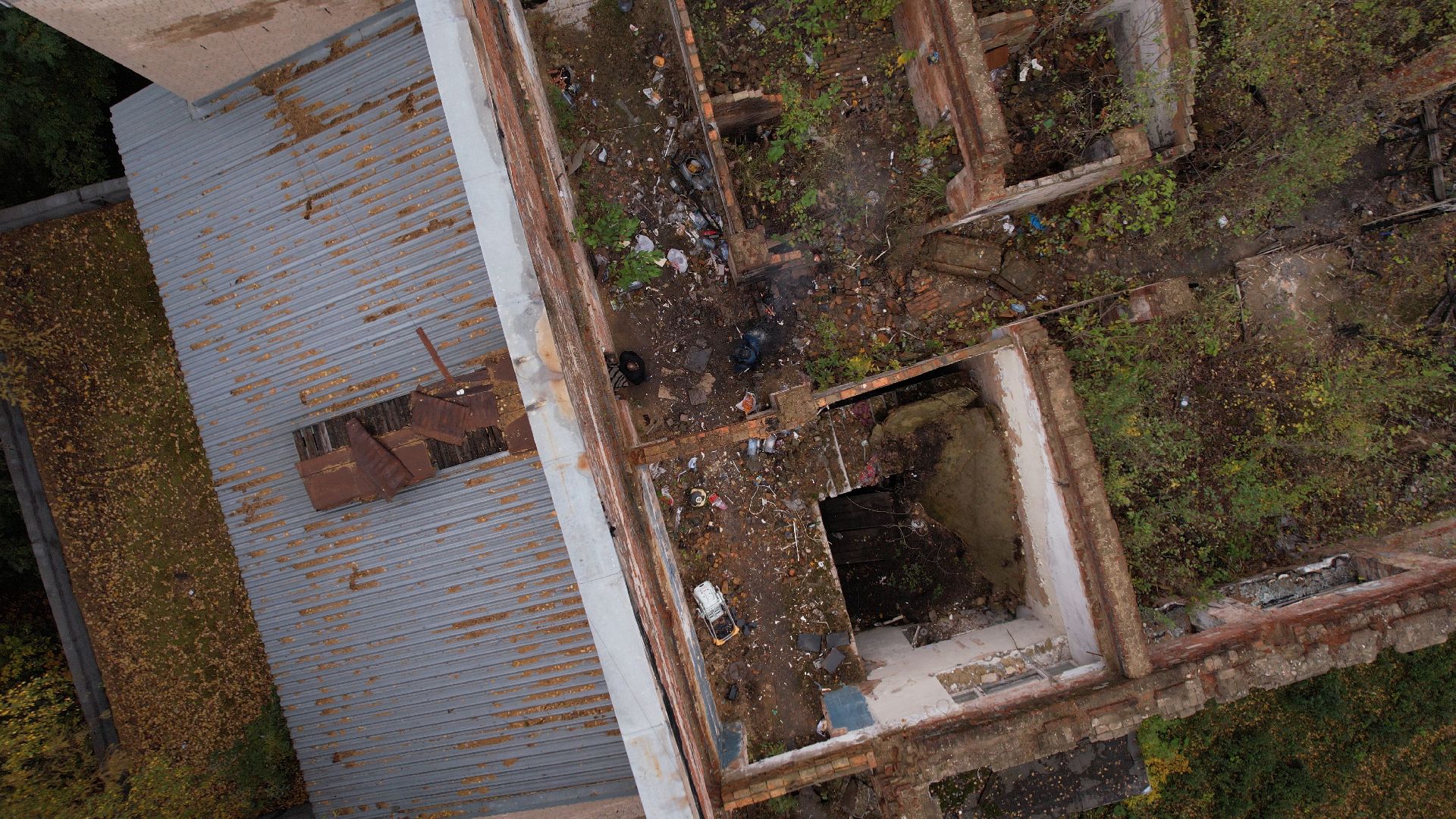 видео с коптера,