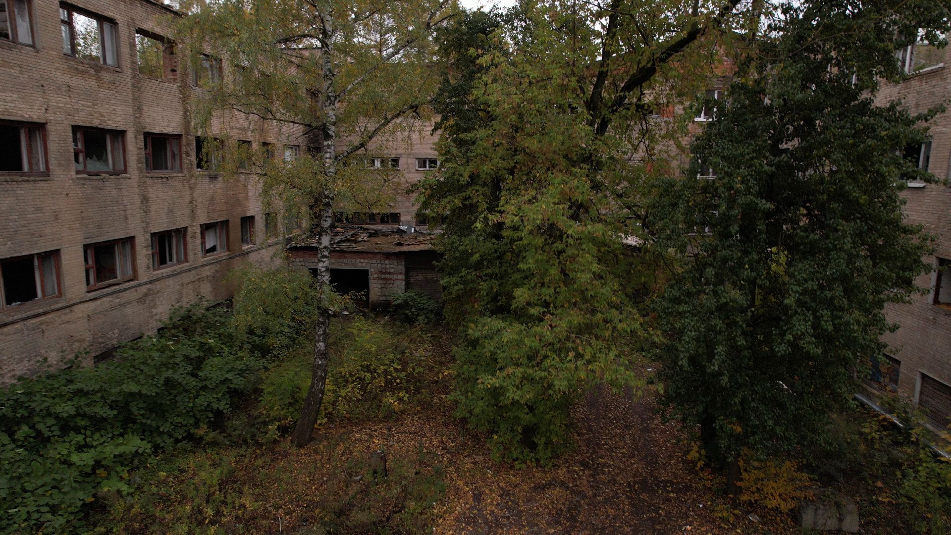 видео с коптера,