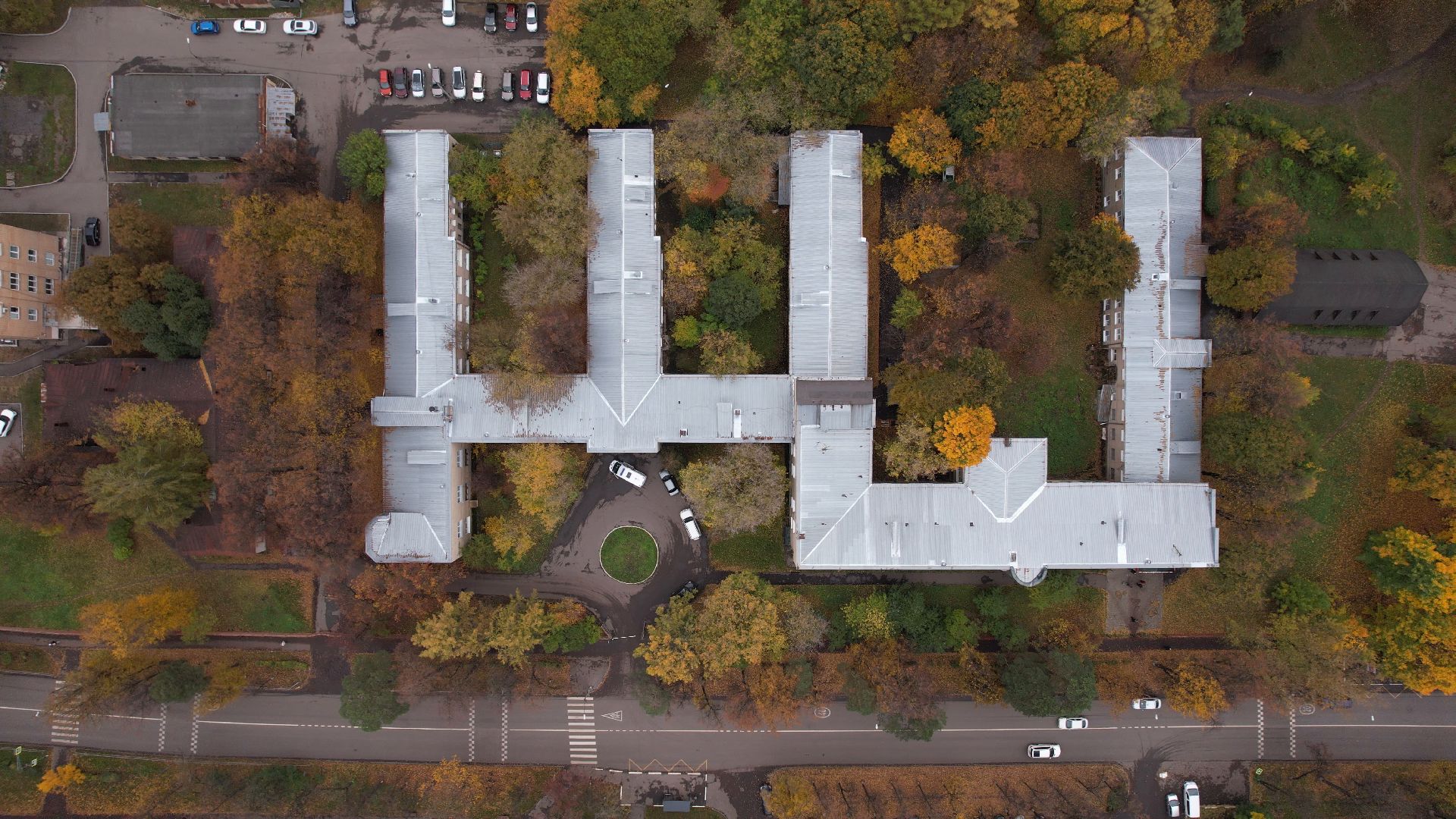 видео с коптера,