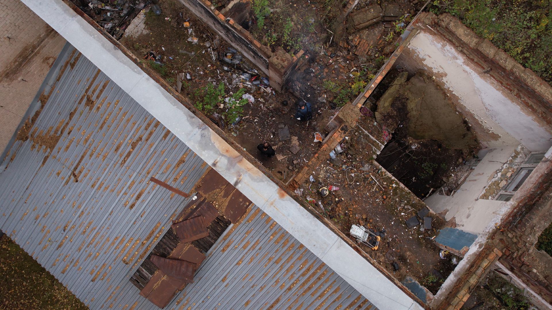 видео с коптера,