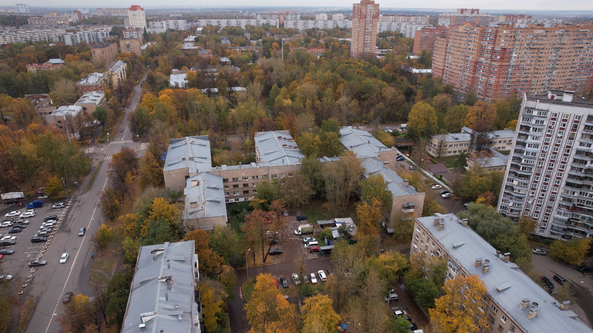 видео с коптера,