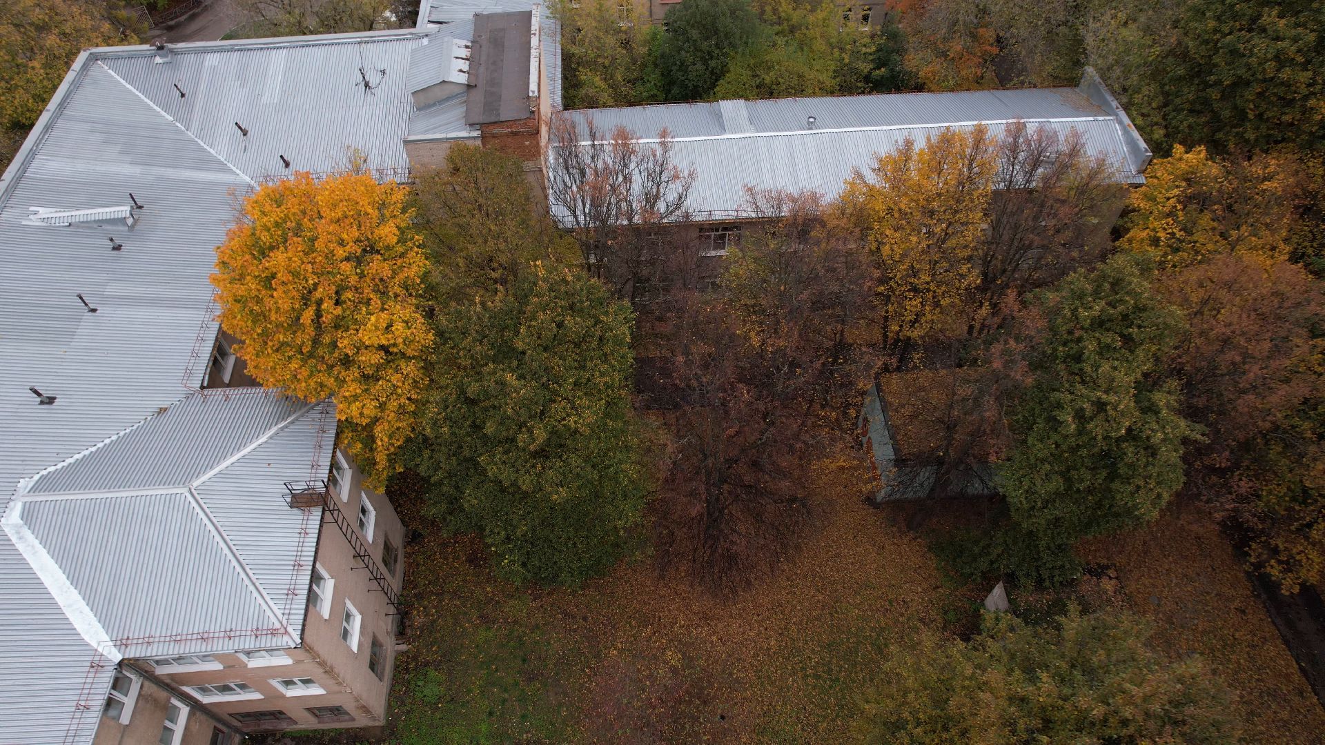 видео с коптера,