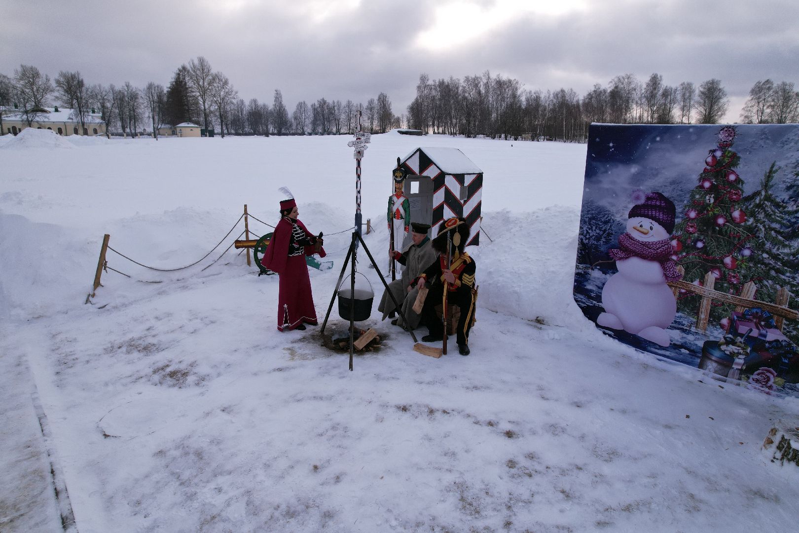 видео с коптера,