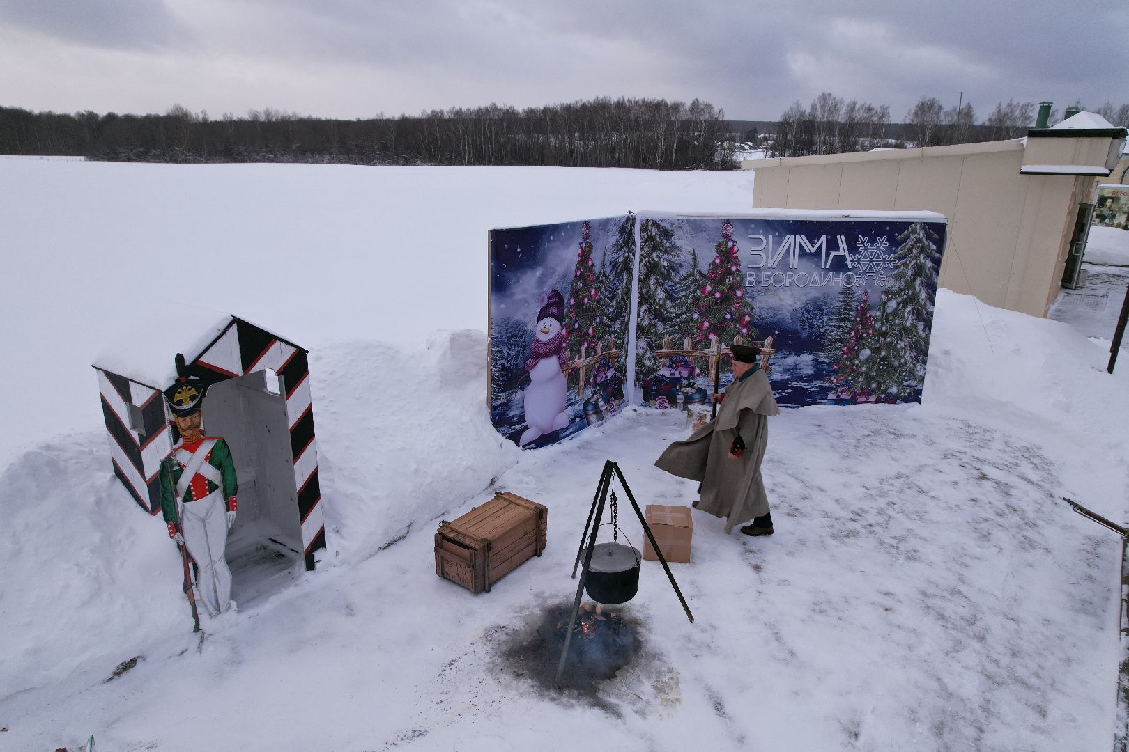 видео с коптера,