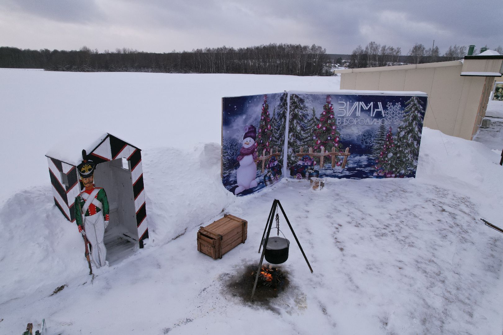 видео с коптера,