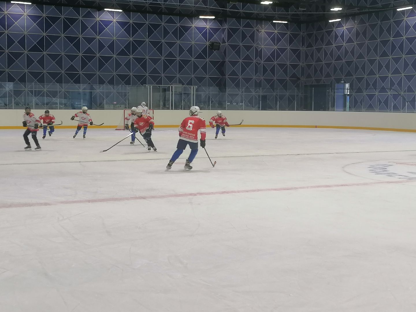 хоккей, ледовая арена, орехово зуево, дружеский матч, спорт подмосковья,