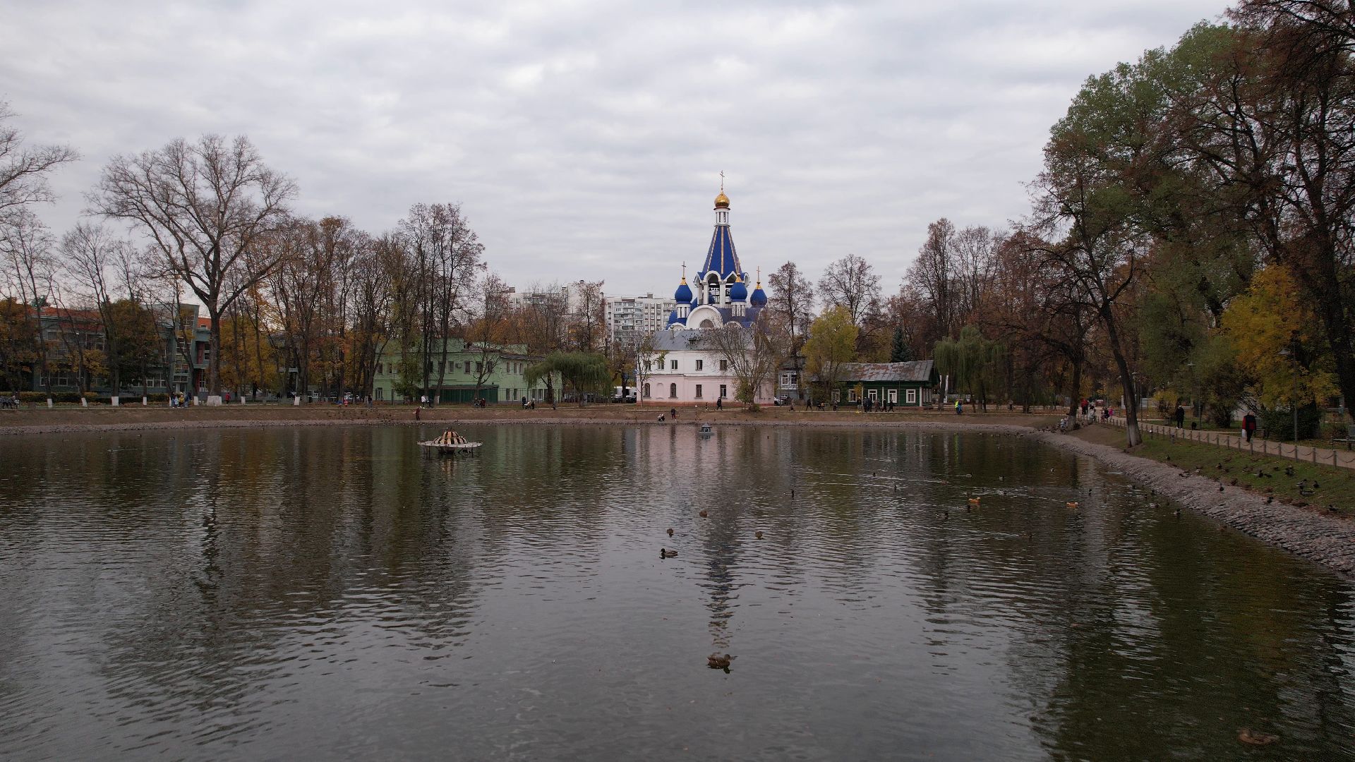 видео с коптера,