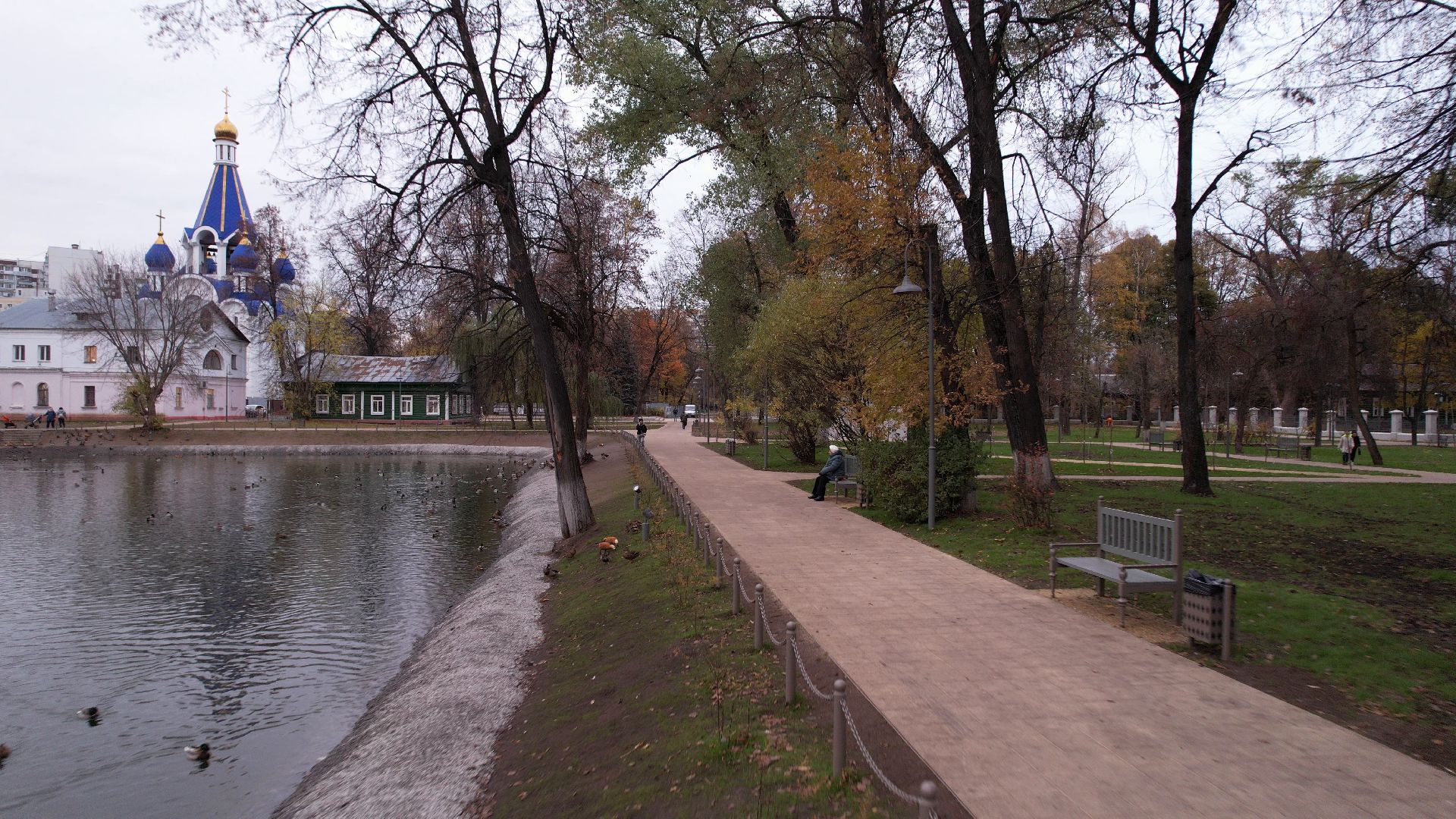 видео с коптера,