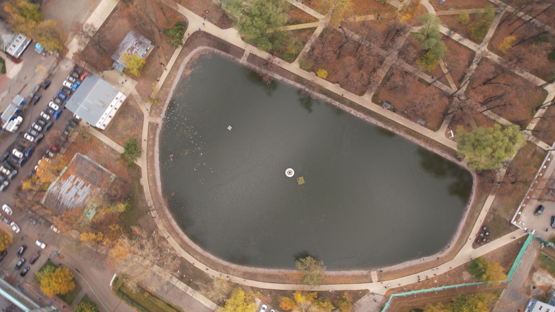 видео с коптера,