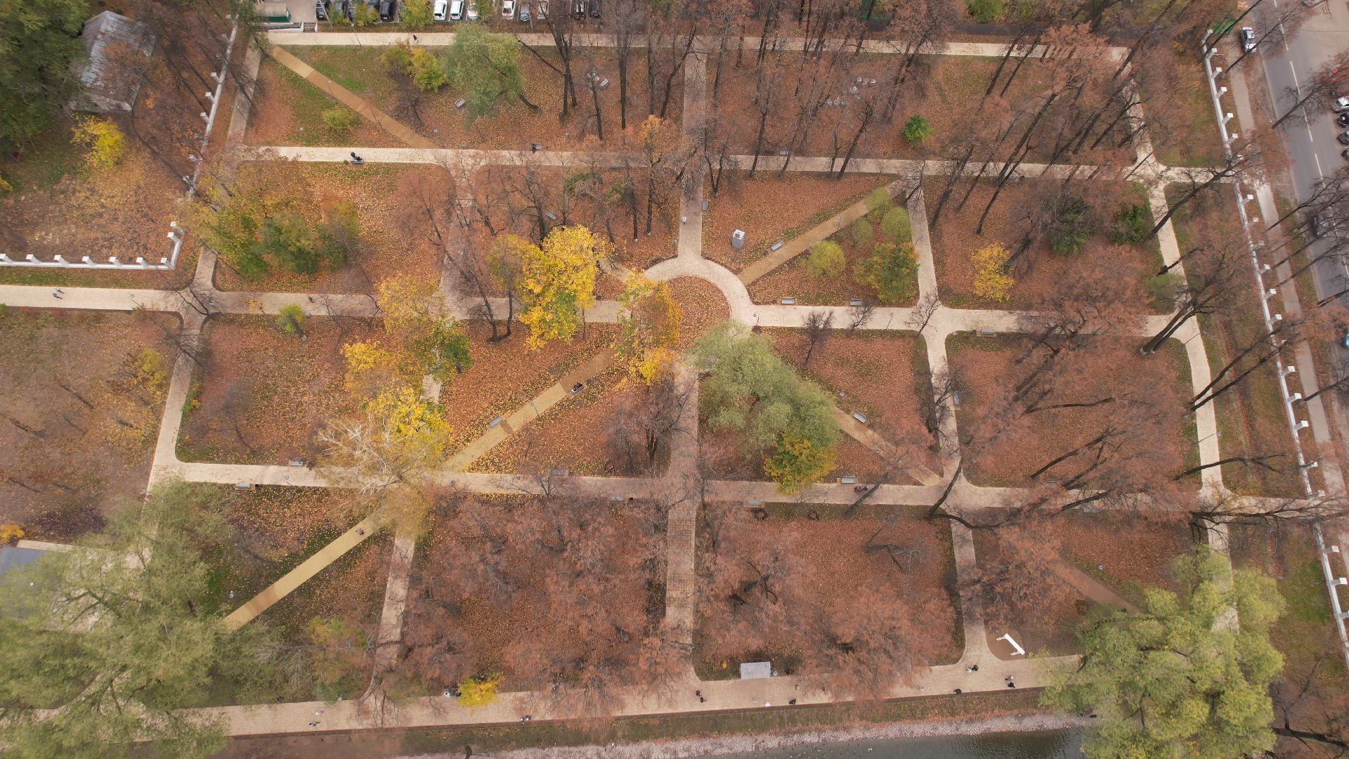 видео с коптера,