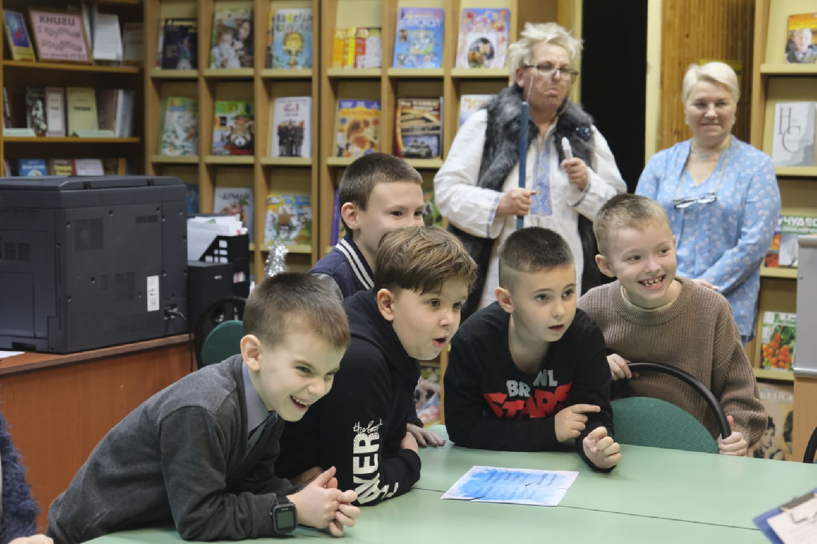 пущино, новый год, библиотека,