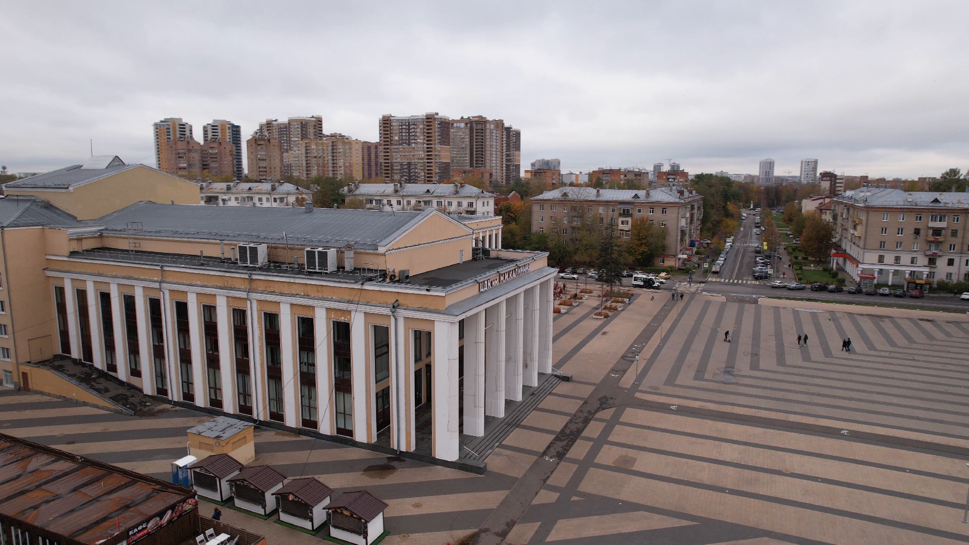 видео с коптера,