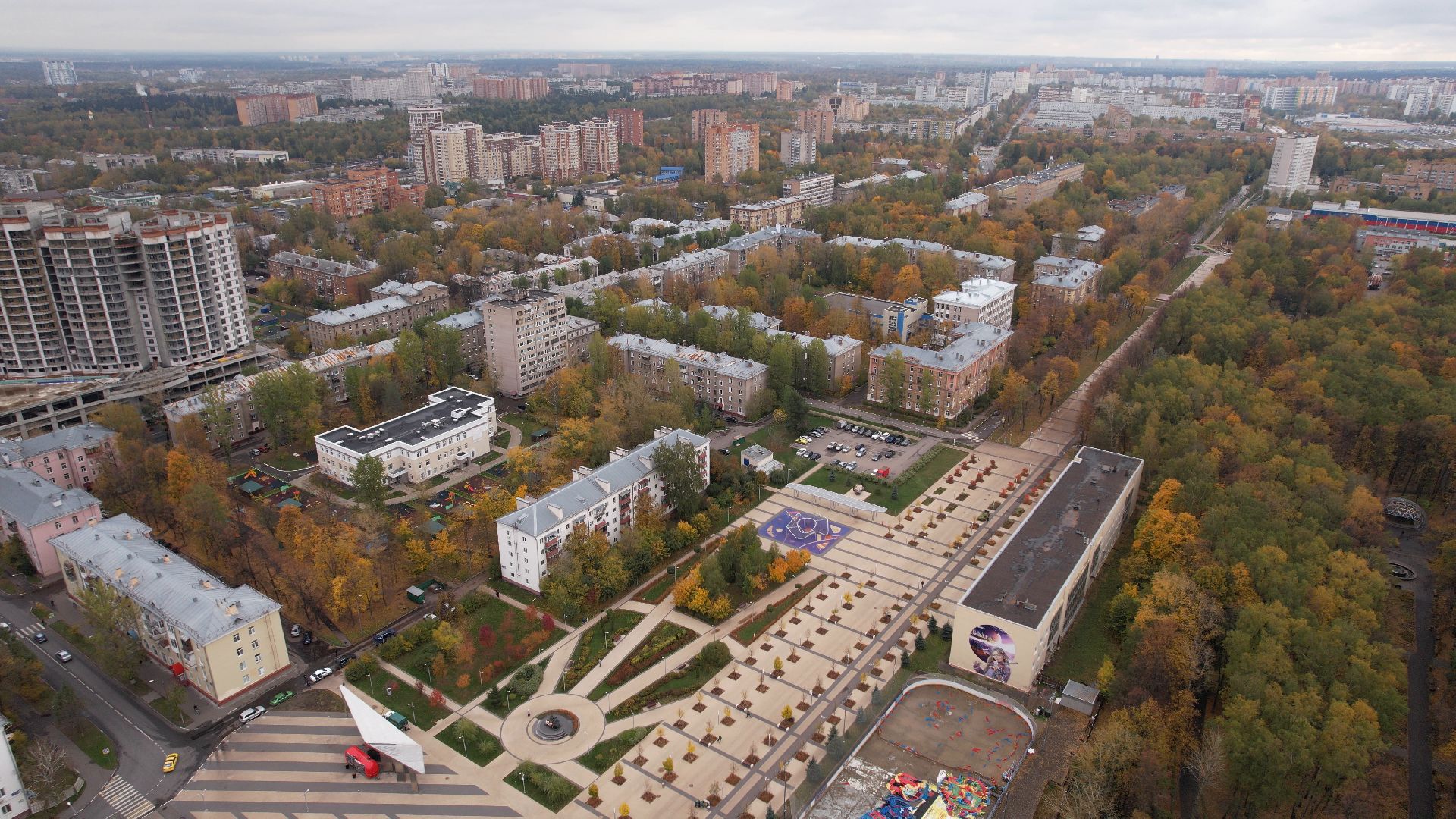 видео с коптера,