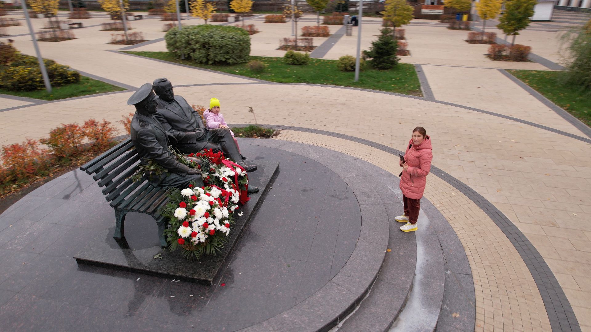 видео с коптера,