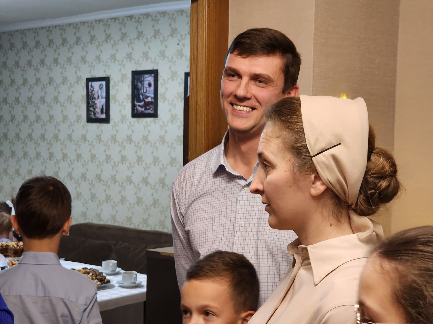 многодетная семья, глава округа, Поздравление, Снмья, Новый год,