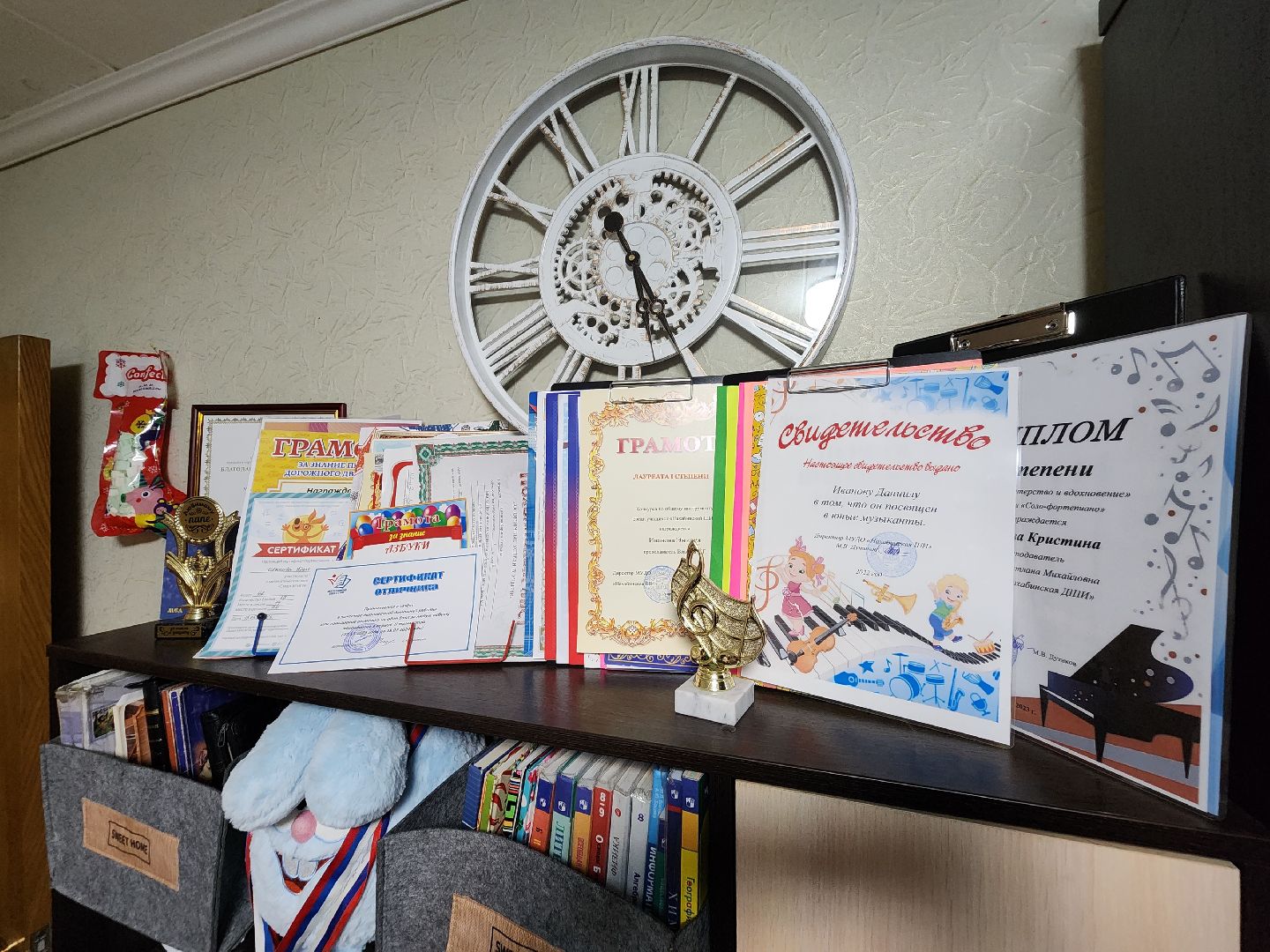 многодетная семья, глава округа, Поздравление, Снмья, Новый год,