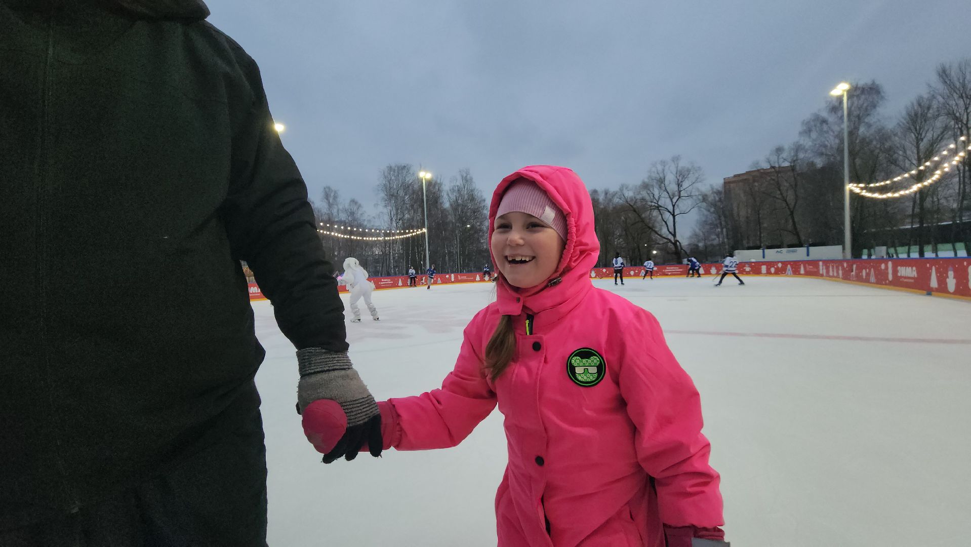 Ивантеевка, зима в подмосковье, парки подмосковья, Каток, Культура, подмосквье,