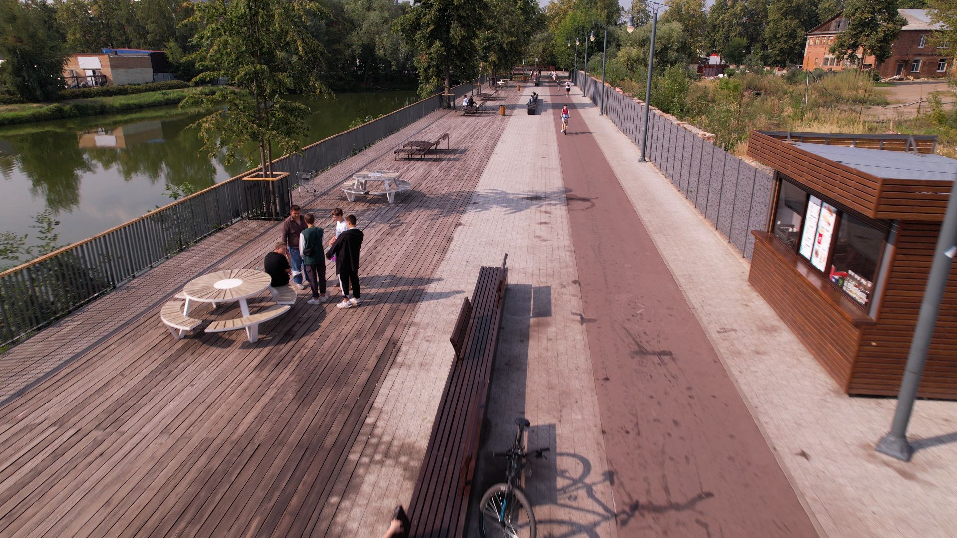 видео с коптера,