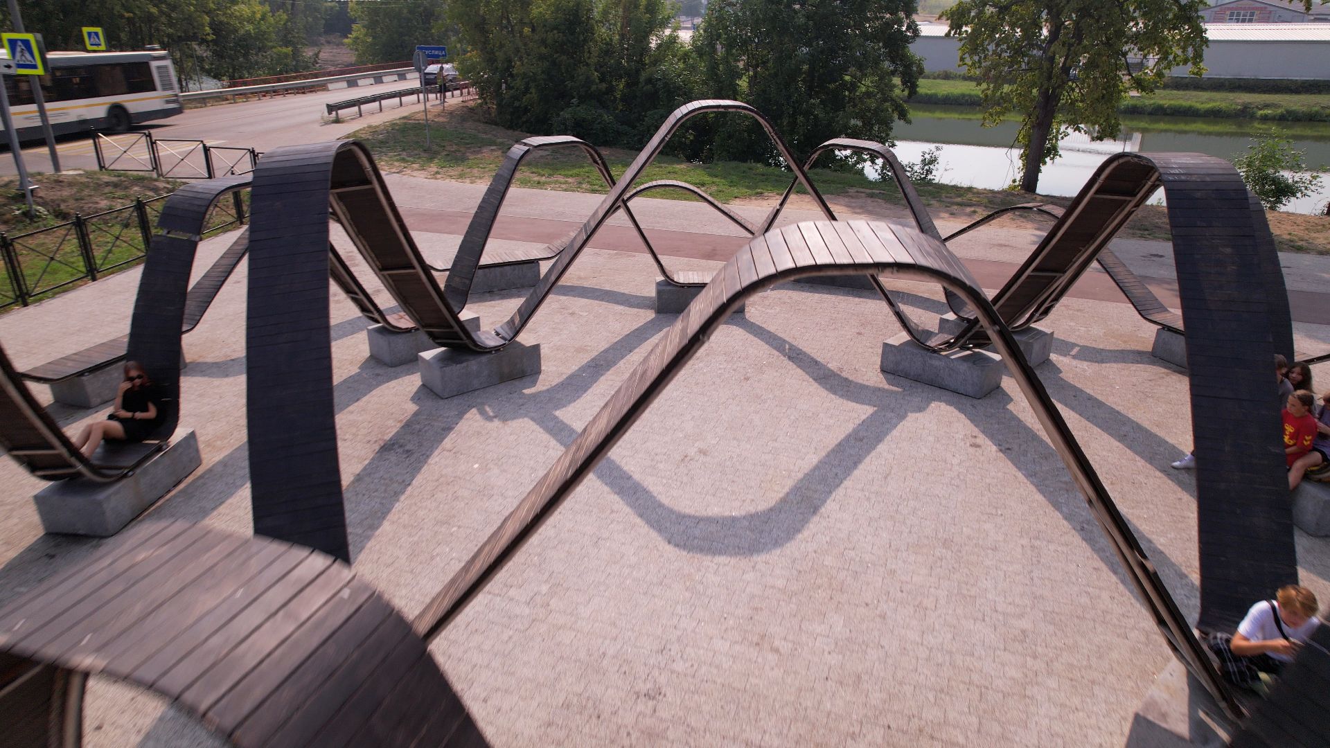 видео с коптера,