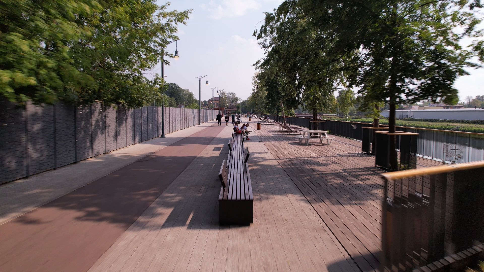 видео с коптера,