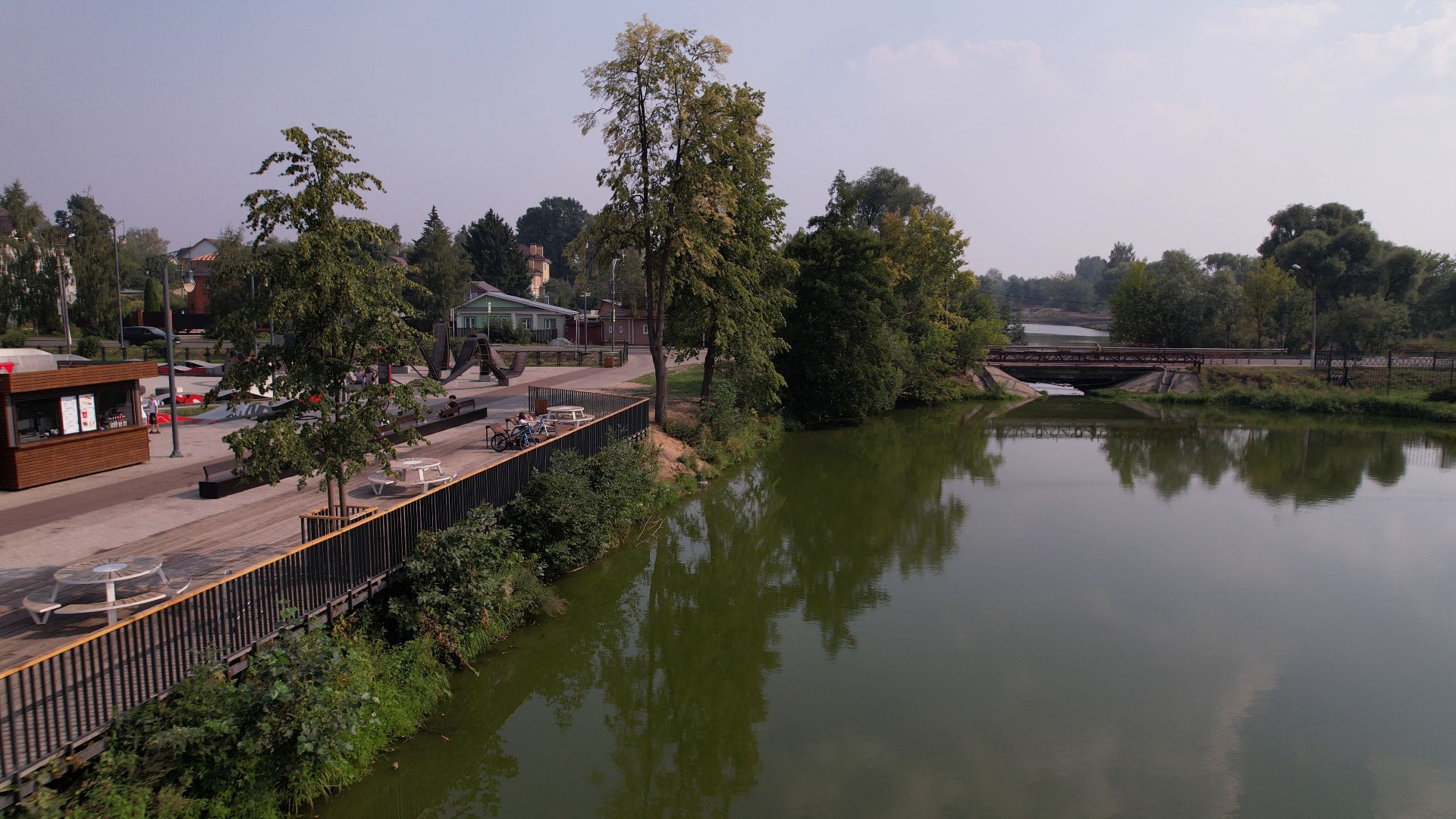 видео с коптера,