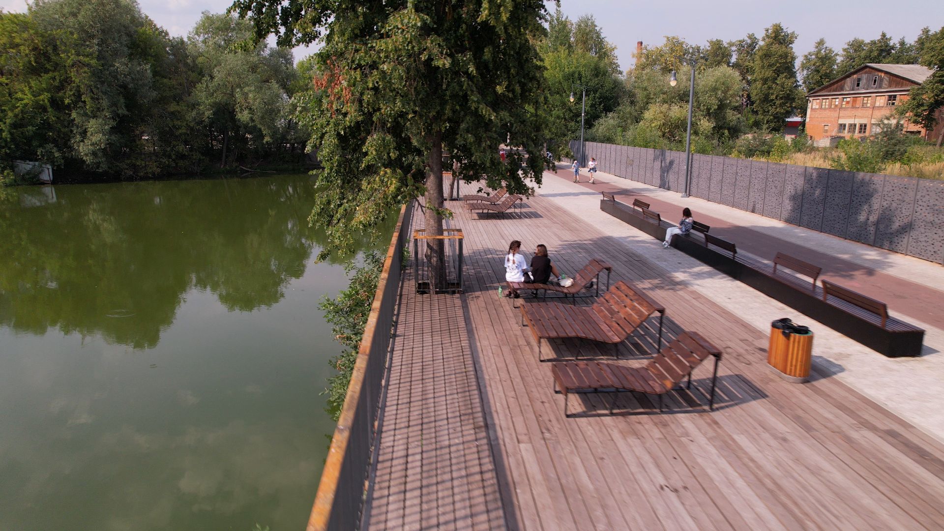 видео с коптера,