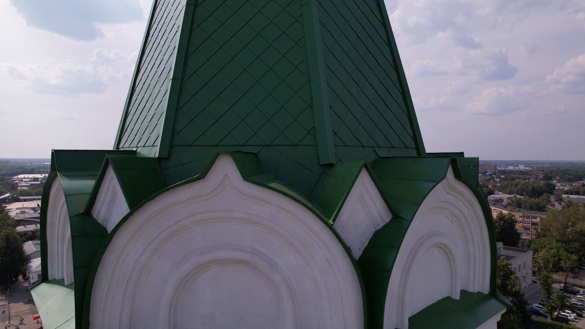 видео с коптера,