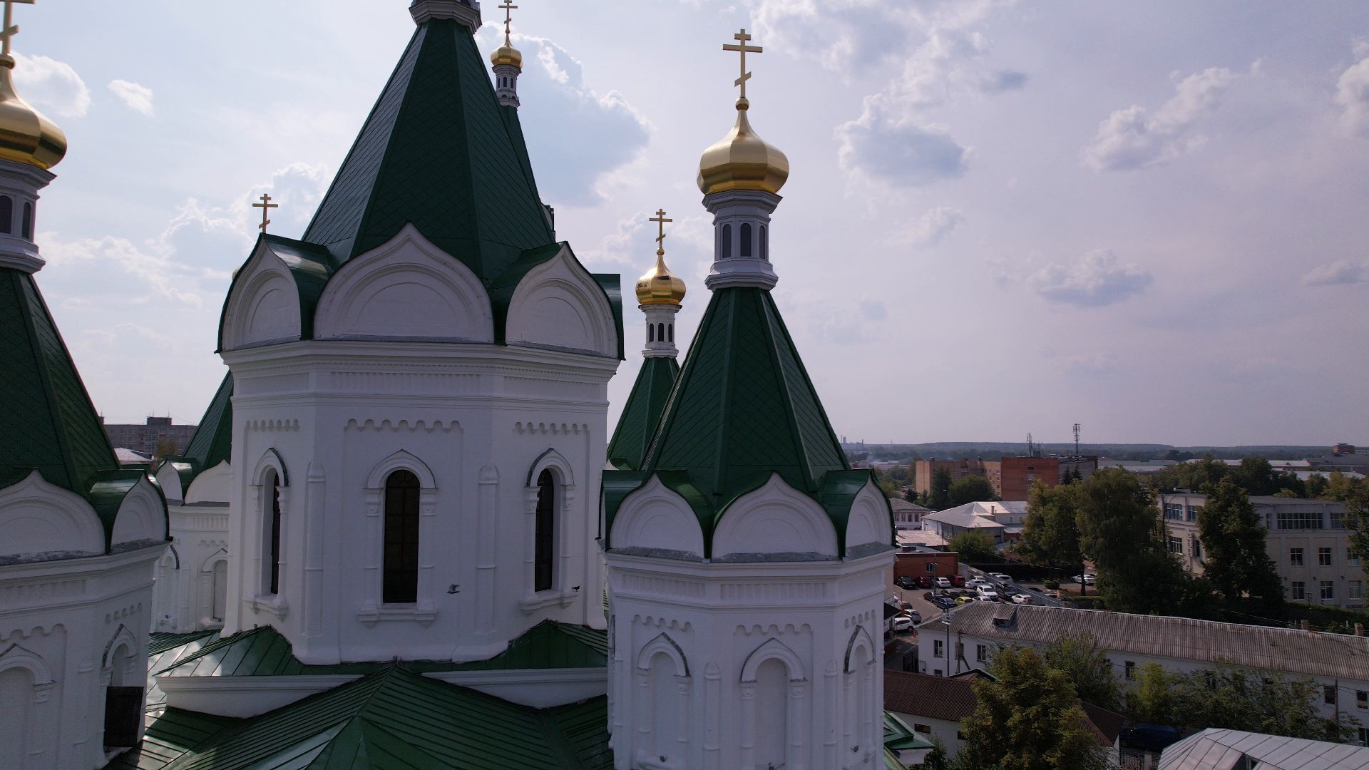 видео с коптера,