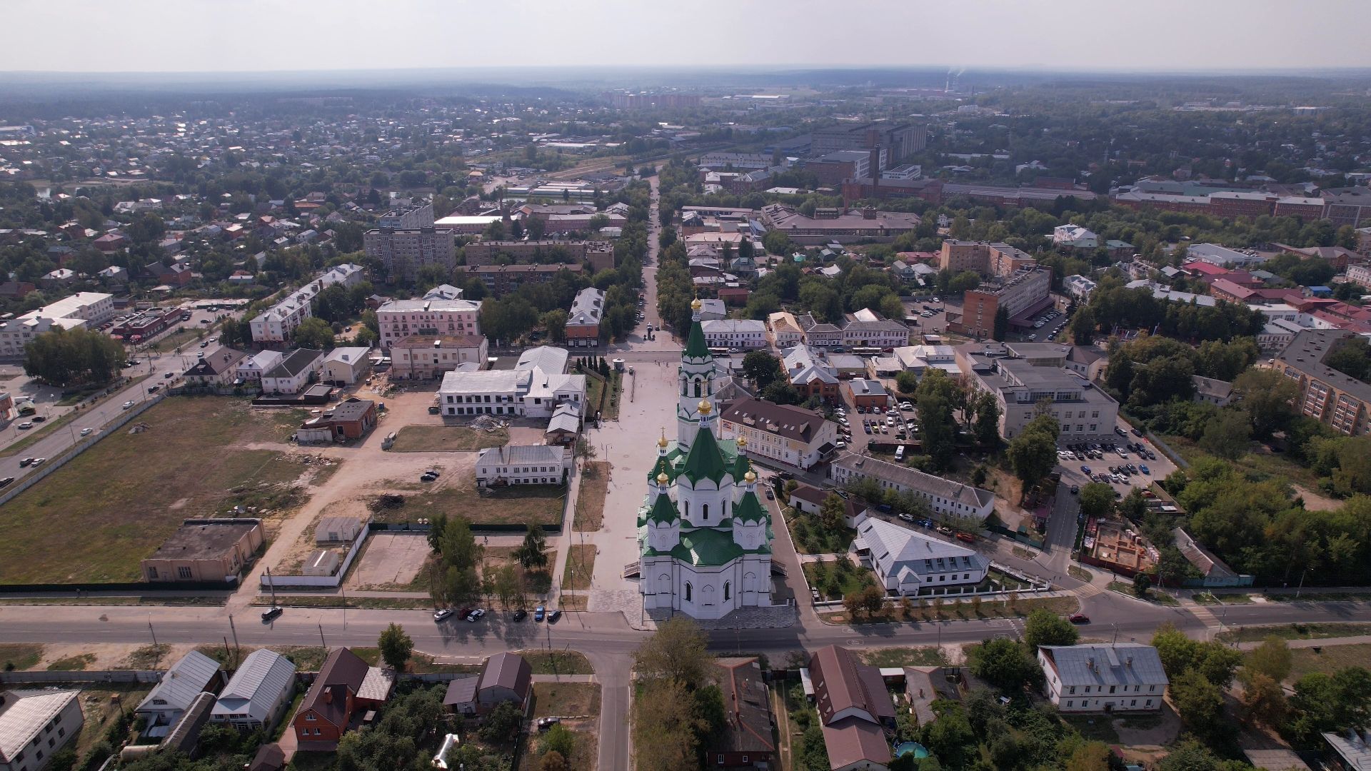 видео с коптера,