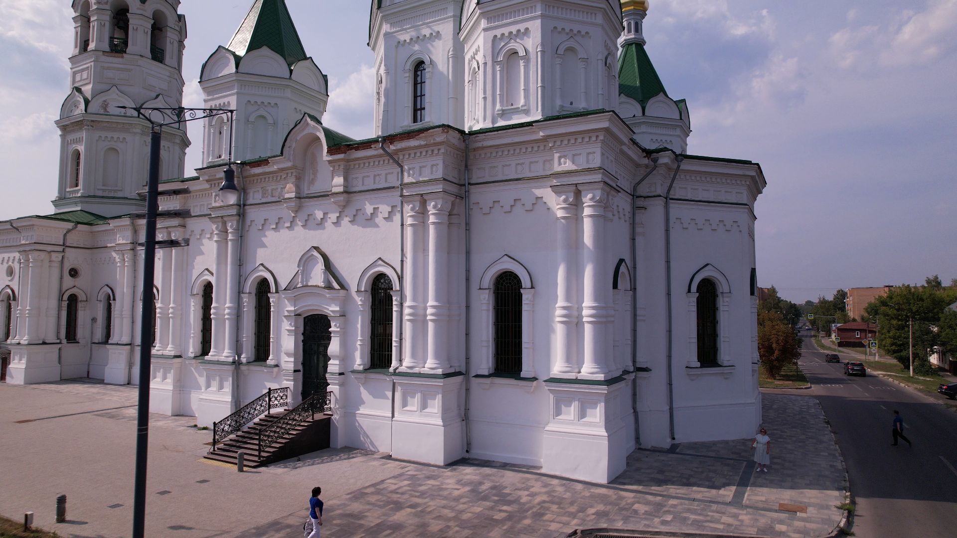 видео с коптера,