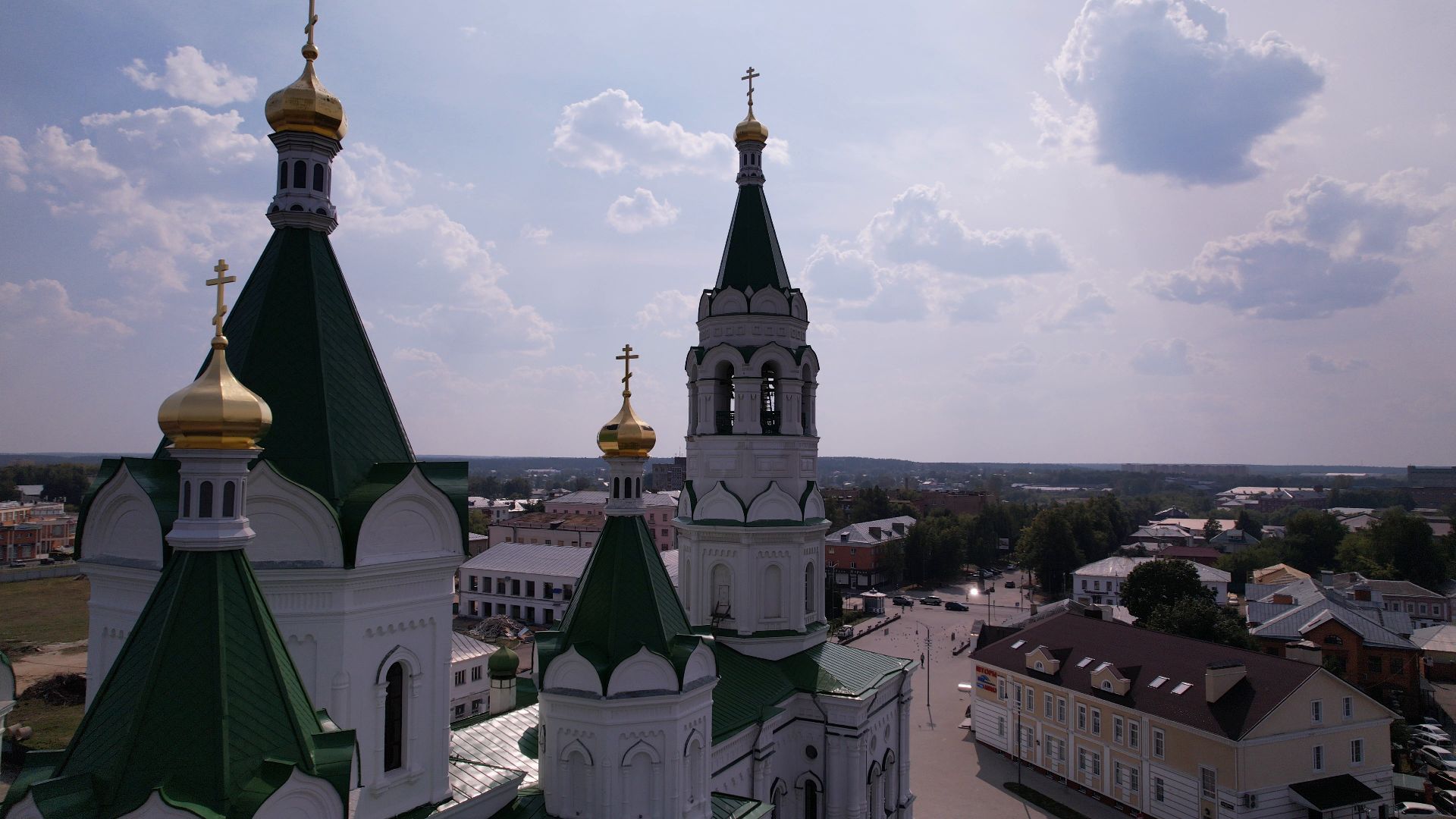 видео с коптера,