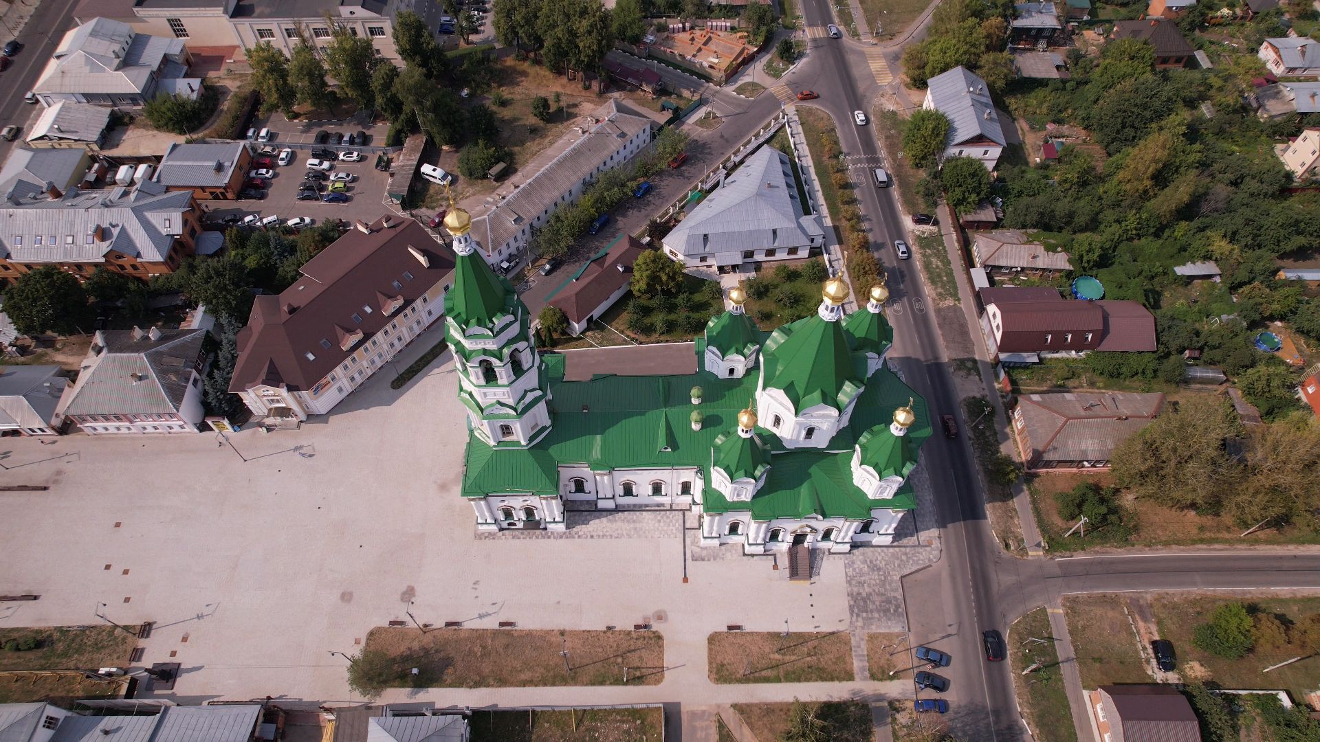 видео с коптера,