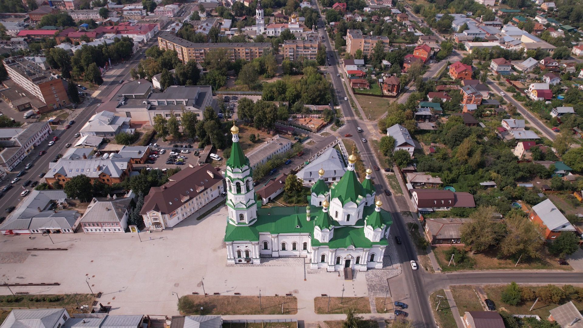 видео с коптера,