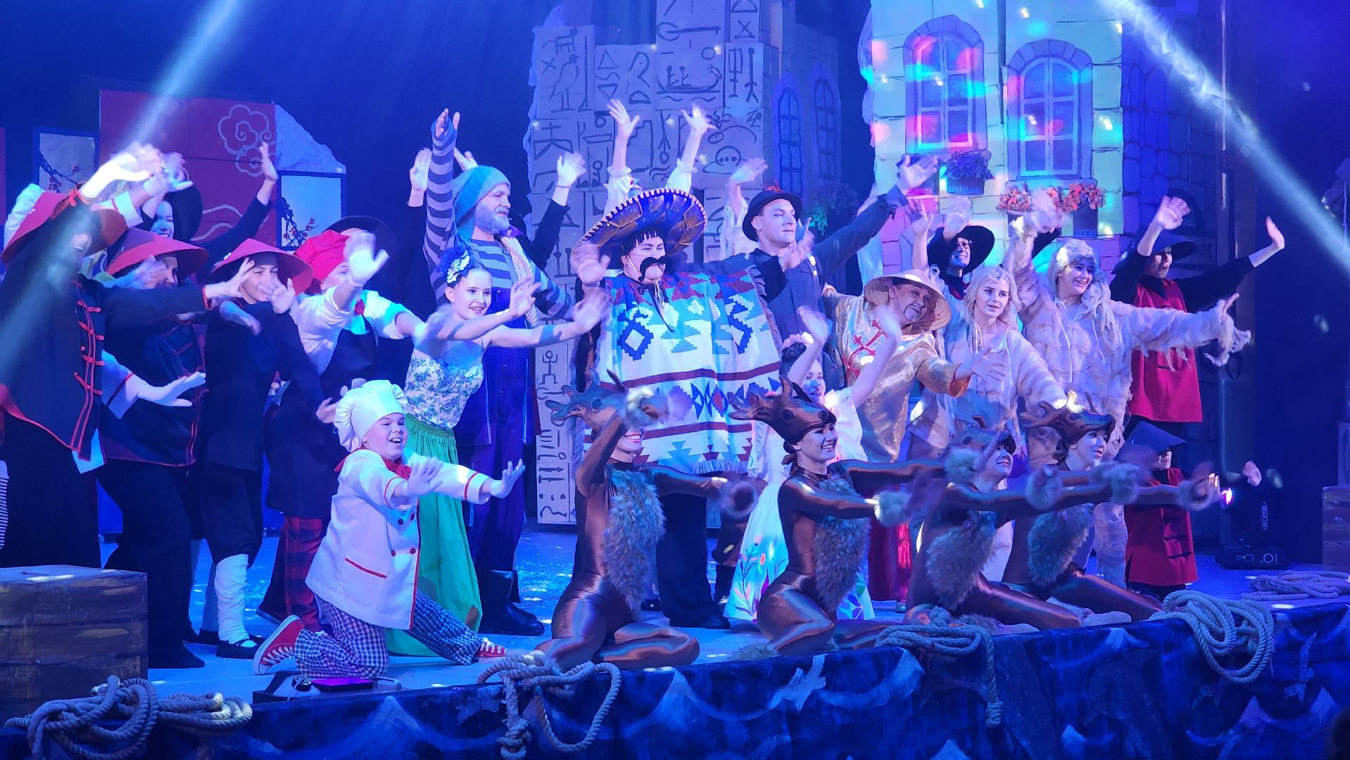 новый год, новогодний спектакль, елка главы, дети, Лосино-Петровский,