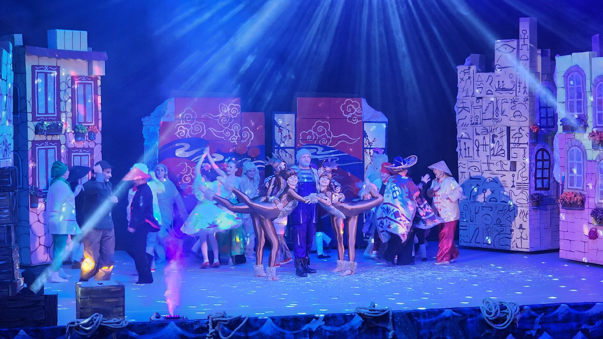 новый год, новогодний спектакль, елка главы, дети, Лосино-Петровский,