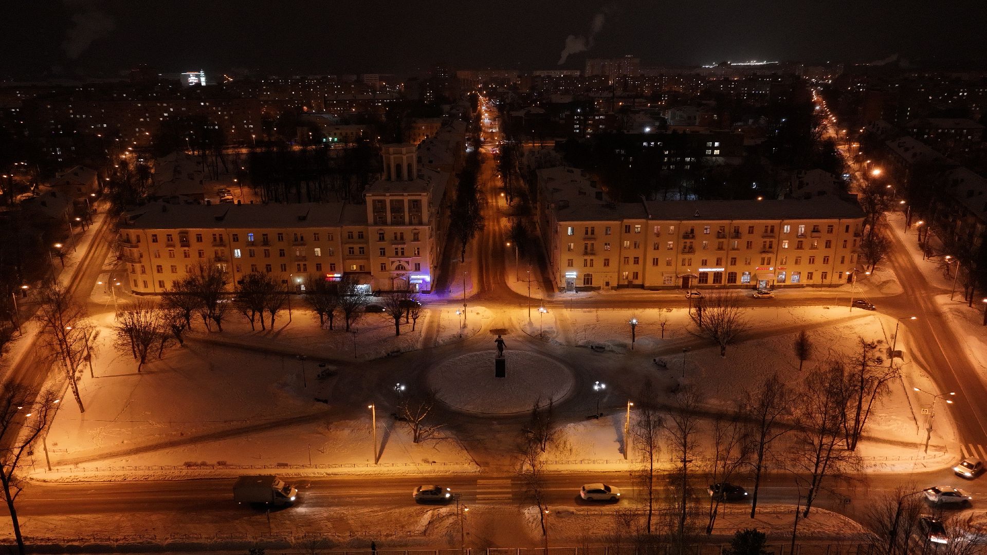 видео с коптера,