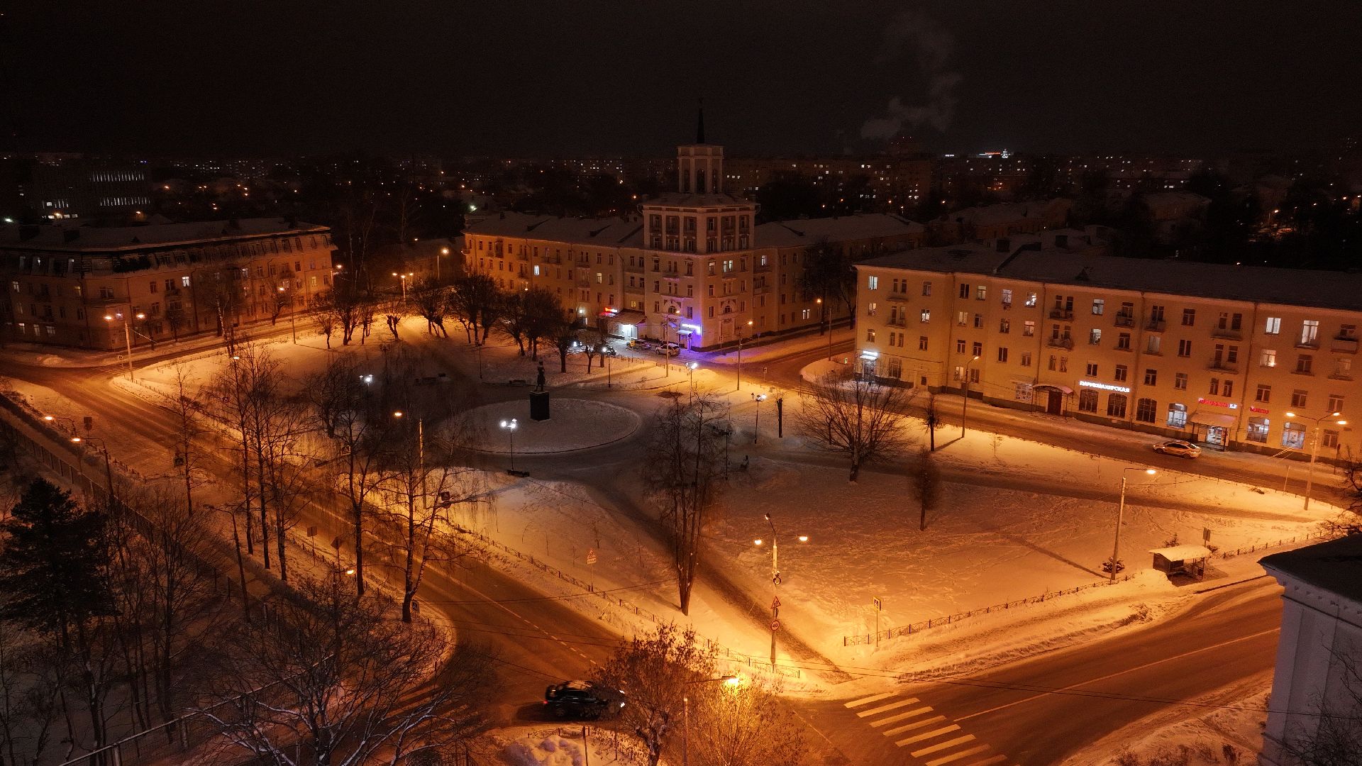 видео с коптера,