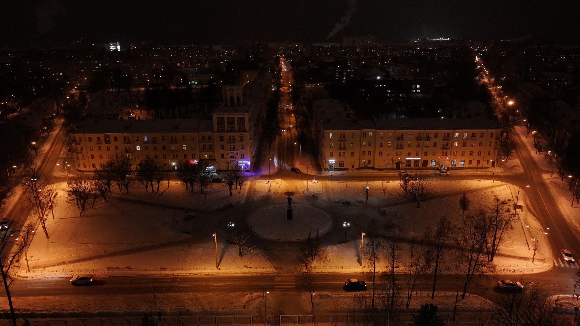 видео с коптера,