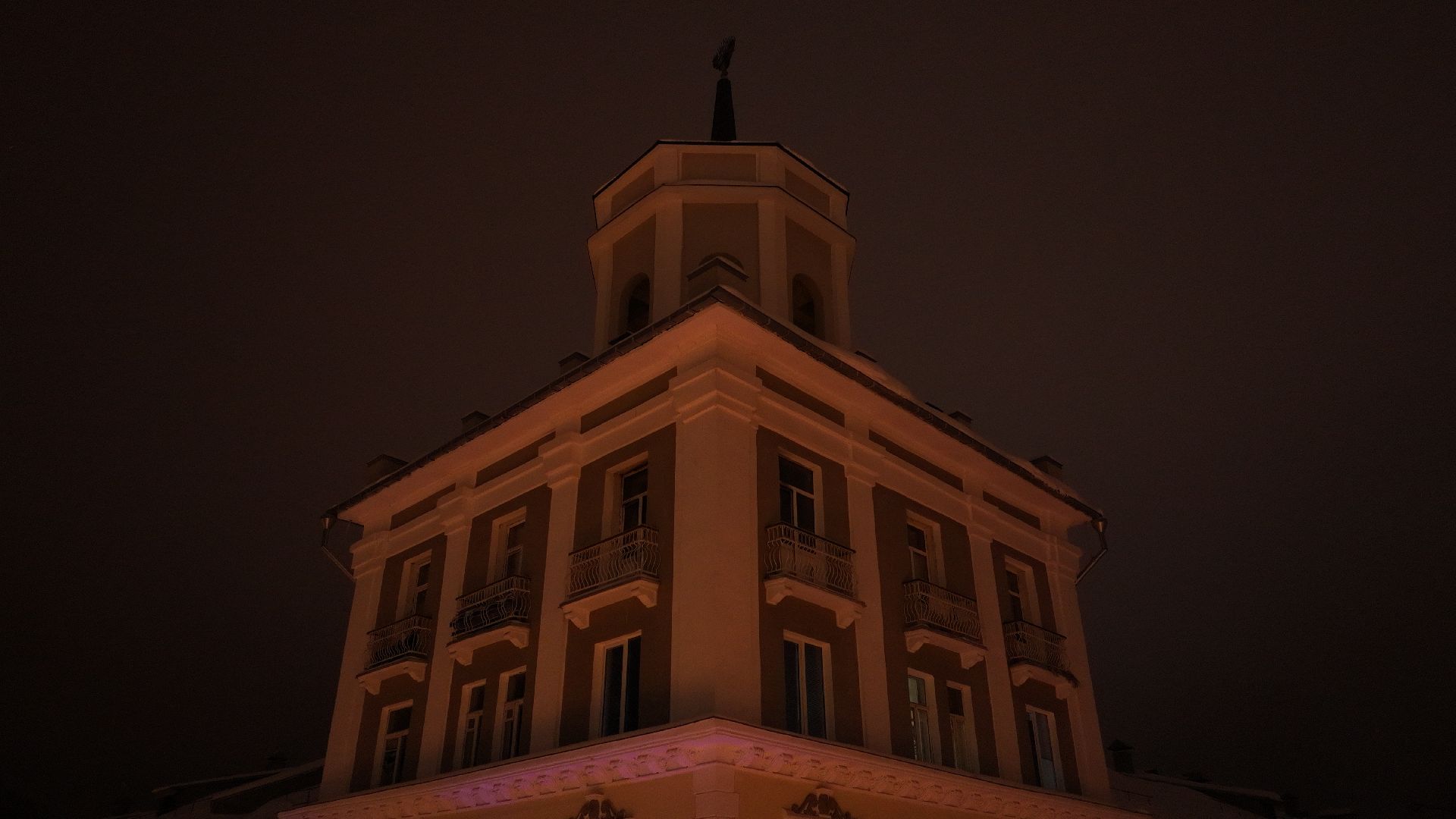 видео с коптера,