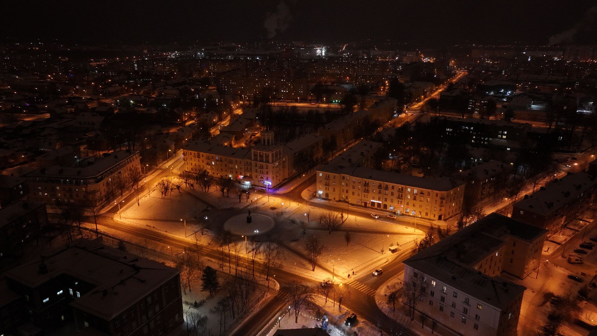 видео с коптера,