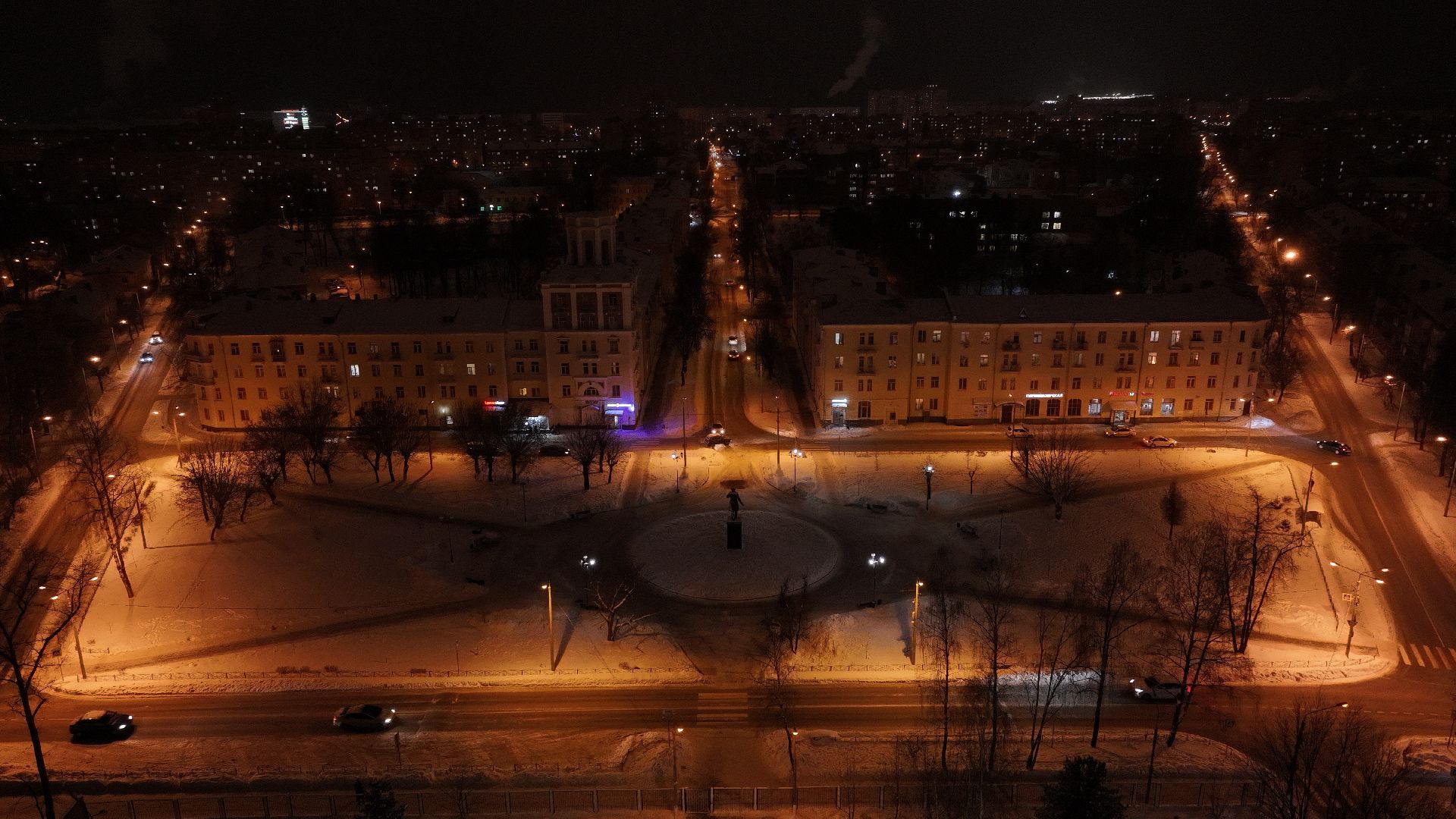 видео с коптера,