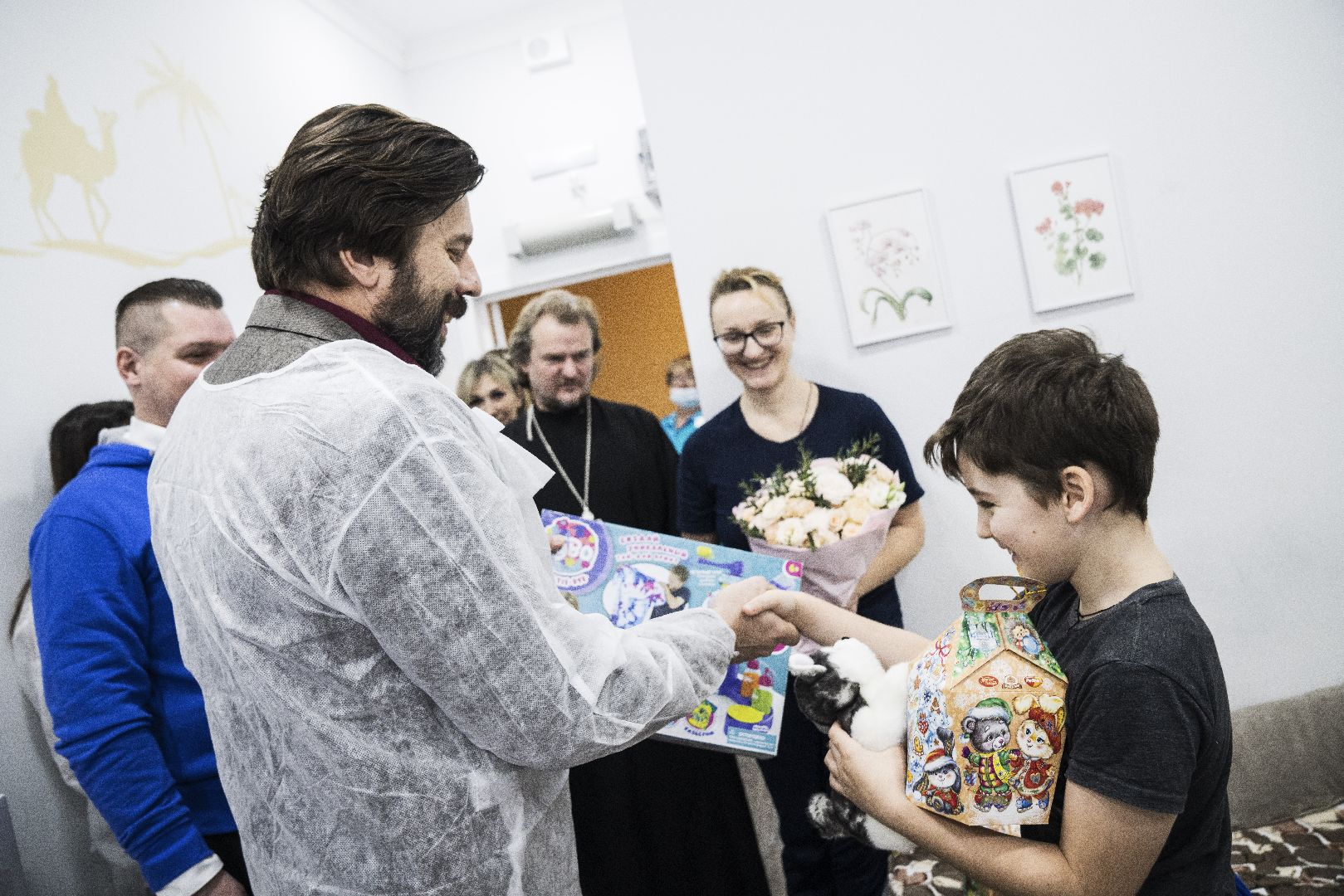 детский хоспис, новый год, подарки, Домодедово, губернатор Московской области,